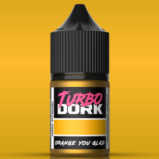 Turbo Dork: Orange You Glad Metallic Acrylic Paint 22ml Bottle 1