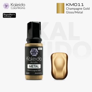 Kaleido Colorworks - Champagne Gold 20ml Pack of 6 1