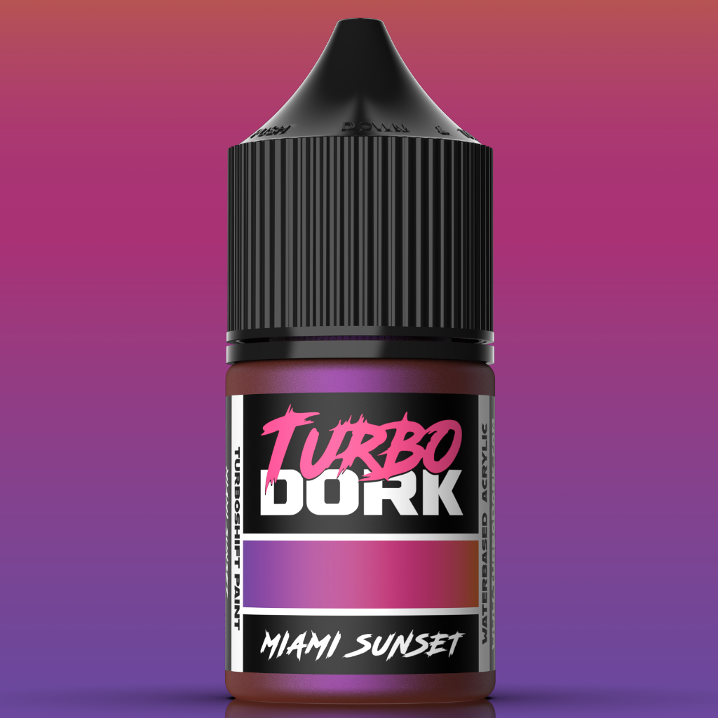 Turbo Dork: Miami Sunset TurboShift Acrylic Paint 22ml Bottle 1