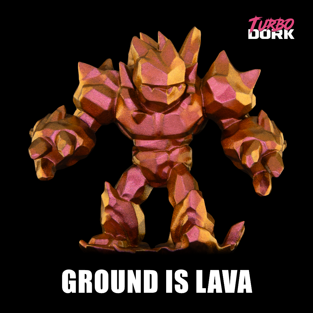 Turbo Dork: Ground Is Lava TurboShift Acrylic Paint 22ml Bottle 2