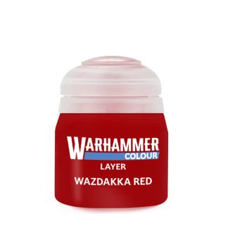 Warhammer Colour - Layer: Wazdakka Red 12ml 1