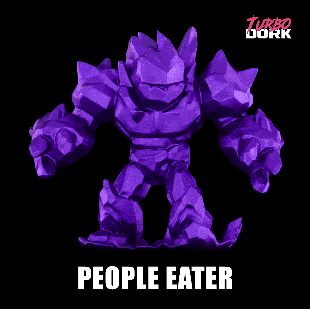 Turbo Dork: People Eater Metallic Acrylic Paint 22ml Bottle 2