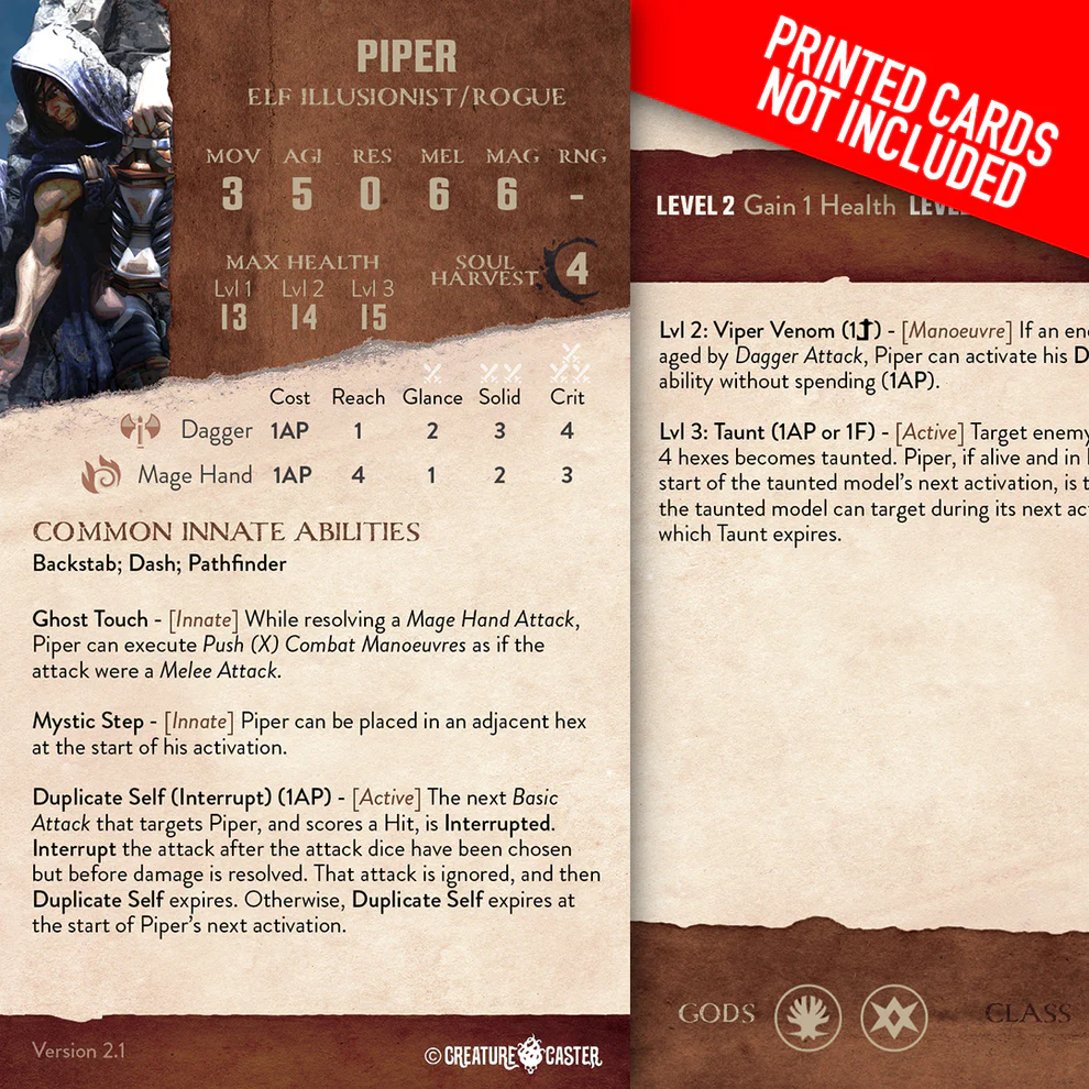 Judgement: Eternal Champions - Piper (Resin) 3