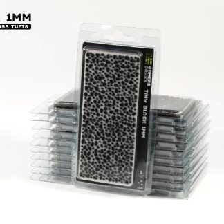 Tiny Tufts Black 1mm 1