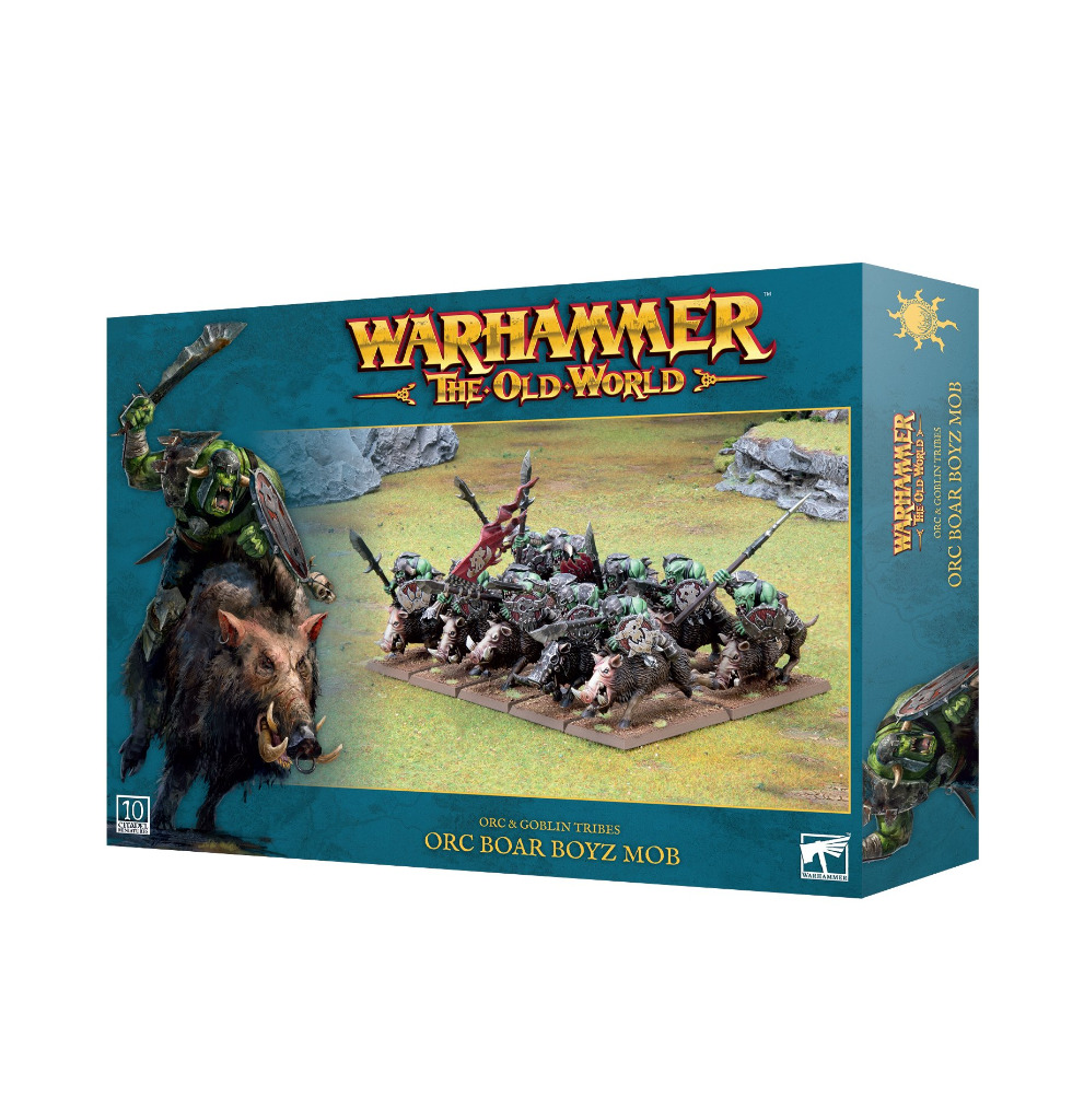 Orc & Goblin Tribes: Orc Boar Boyz Mob 1