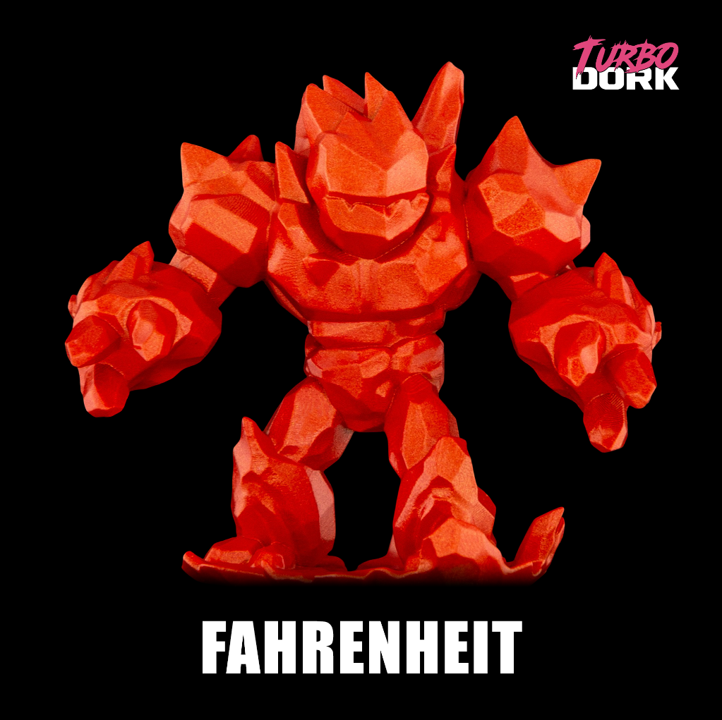 Turbo Dork: Fahrenheit Metallic Acrylic Paint 22ml Bottle 2