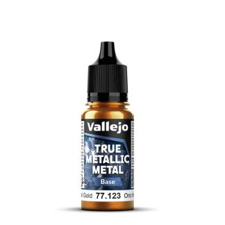 Vallejo True Metallic Metal: Imperial Gold - Base - 18ml 1