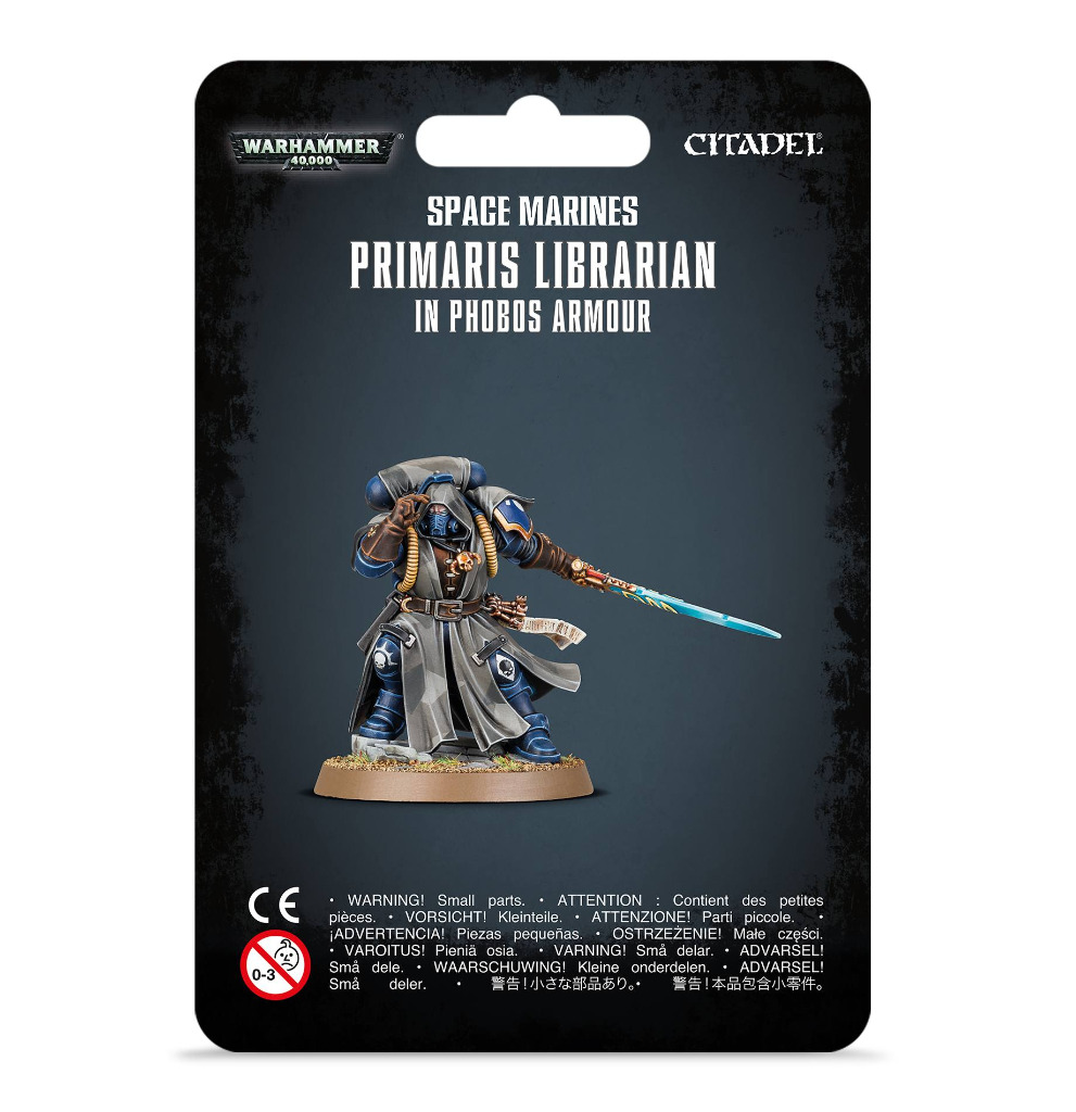 Space Marines: Primaris Librarian in Phobos Armour 1