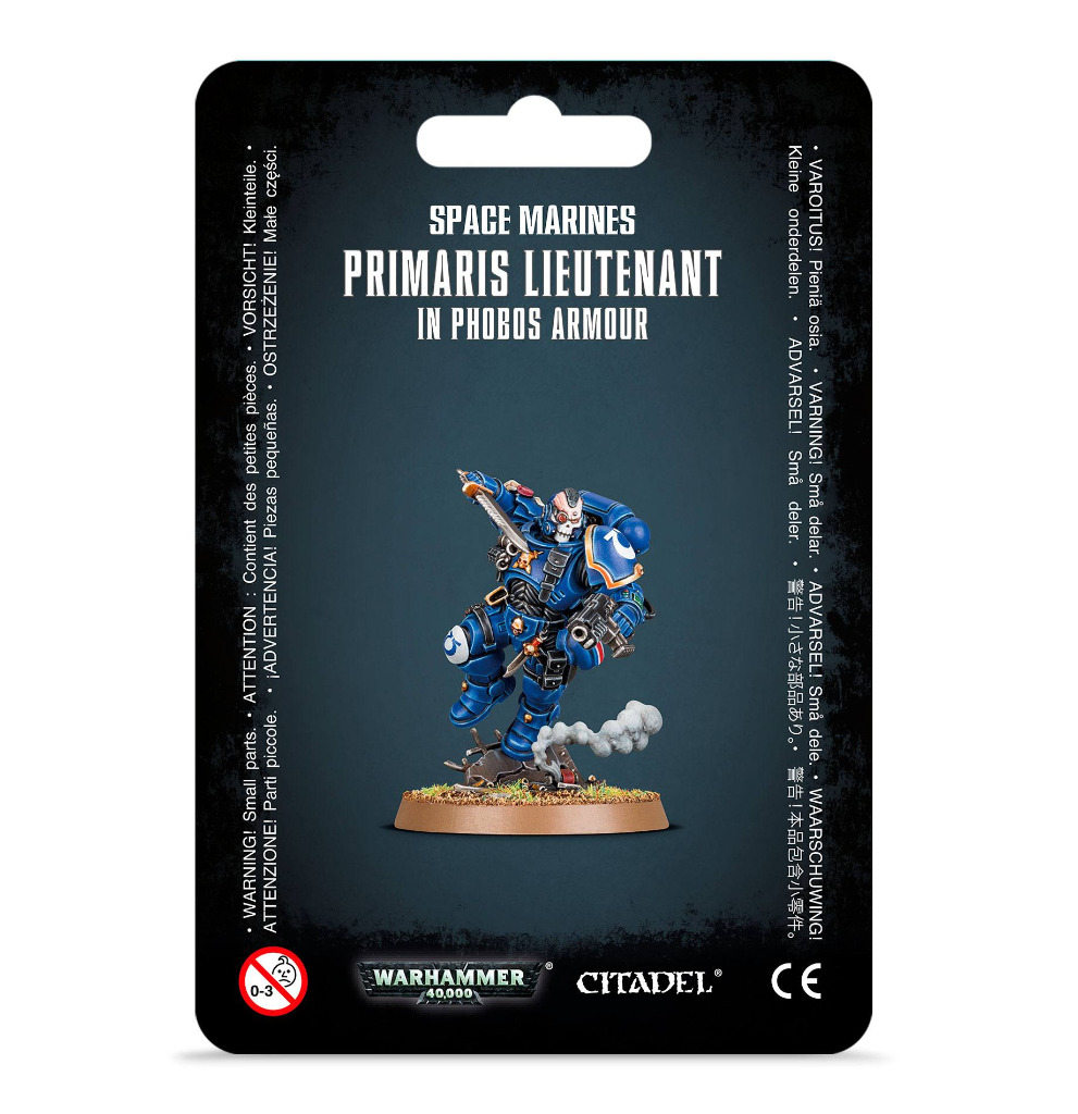 Space Marines: Primaris Lieutenant in Reiver Armour 1