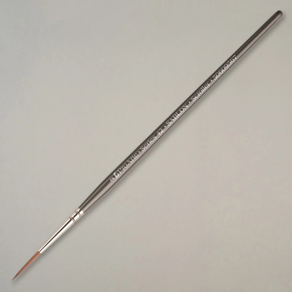 Pro Arte Sablon (Imitation Sable) Scroller Brush 2 1