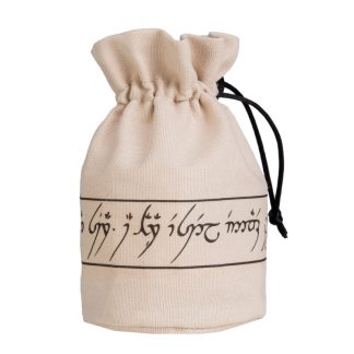 Elvish Beige & black Dice Pouch 1