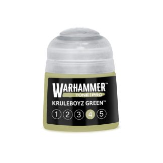 Warhammer Tone Pro: Kruleboyz Green 4 12ml 1