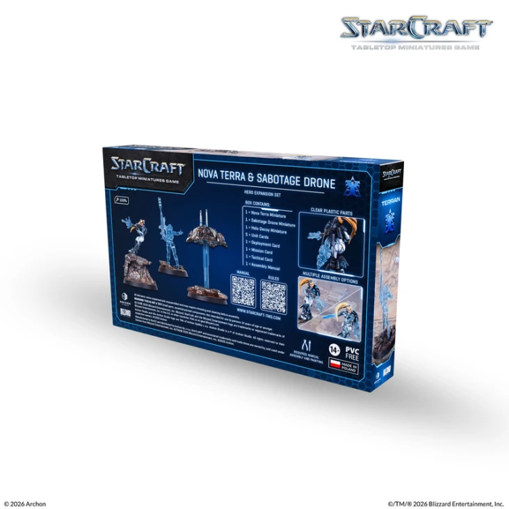 Starcraft: Nova Terra - Terran - Hero Expansion Set 2