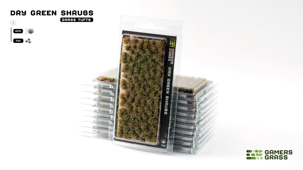 Dry Green Shrubs 2