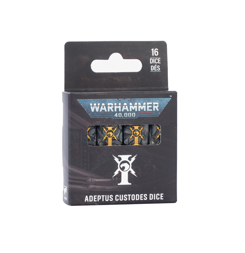 Warhammer 40000: Adeptus Custodes Dice 1