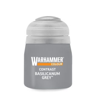 Warhammer Colour Contrast: Basilicanum Grey 18ml 1