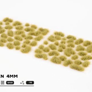 Light Green 4mm - Small Tufts 1