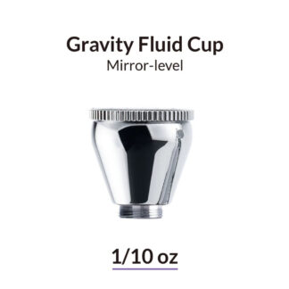 1/10oz / 3ml Mirror-Level Gravity Fluid Airbrush Cup 1