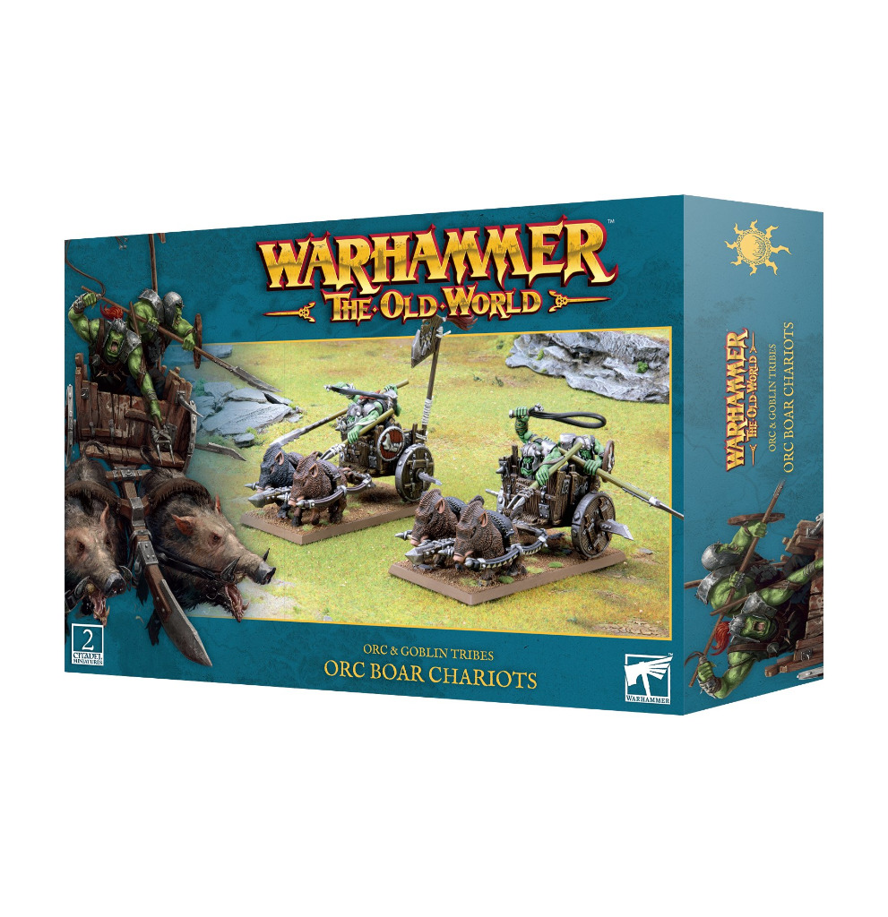 Orc & Goblin Tribes: Orc Boar Chariots 1