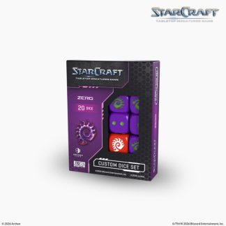 Starcraft: Zerg Custom Dice Set 1
